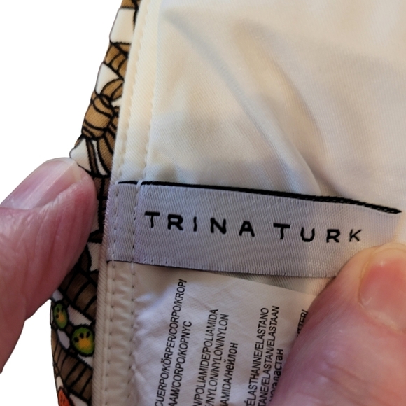 Trina Turk 2 piece multi color bikini - 10. M73 - Picture 6 of 15